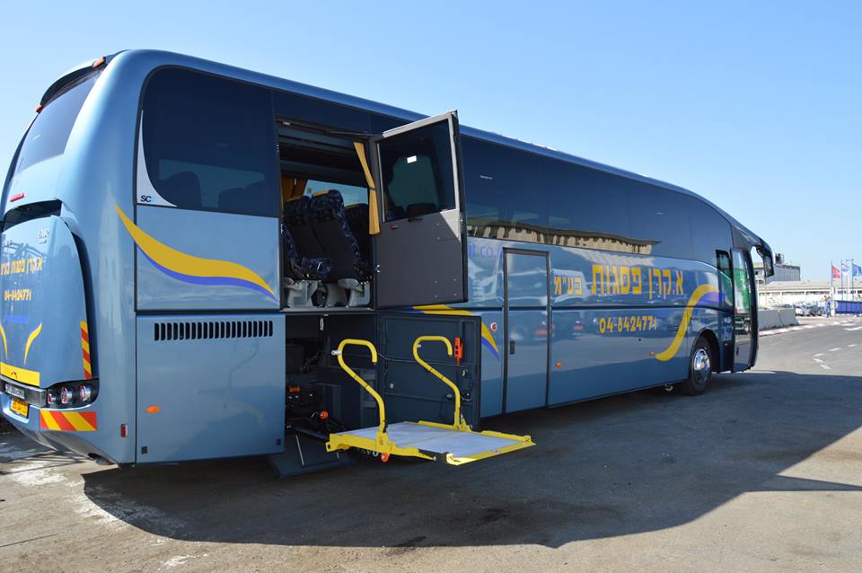 In Israel there are several companies that provide transportation services for people with disabilities in accessible vans and buses.