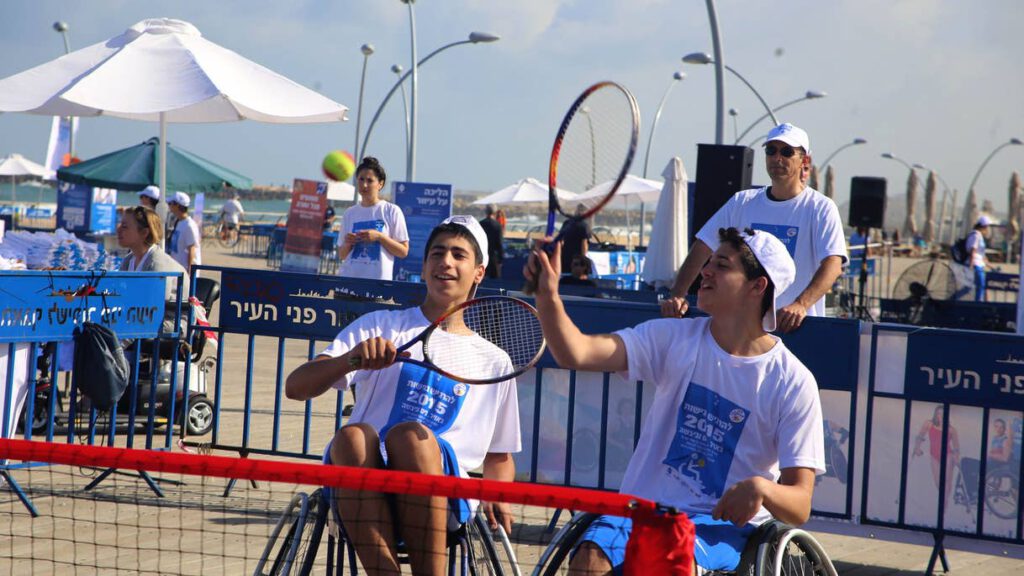 Accessible sports facilities in Tel Aviv
. Credit: Guy Tayeb