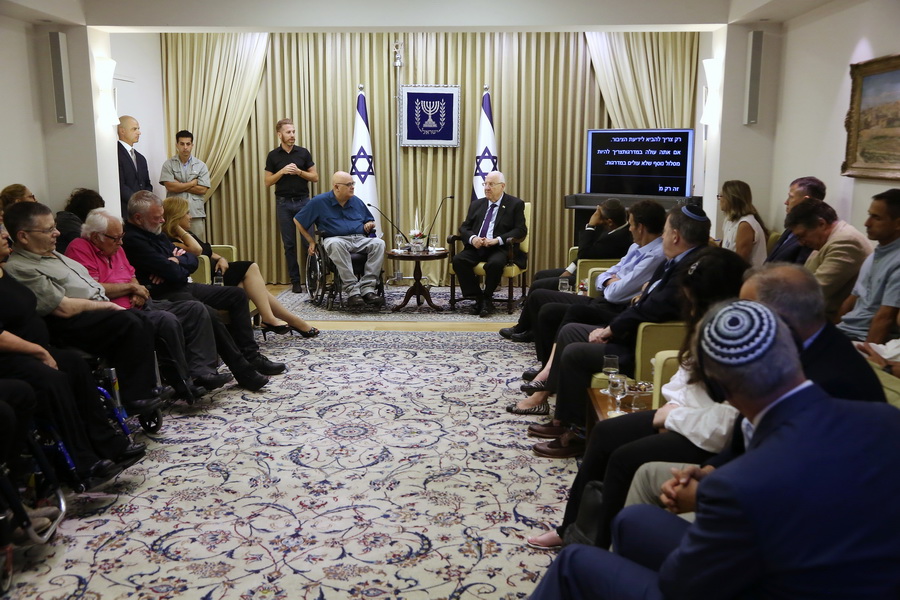 Access Israel's members were back at the President’s Residence to celebrate the organization’s 20th anniversary