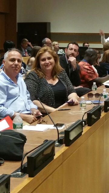 Access Israel's delegation participates in the United Nations' "ENABLE" conference