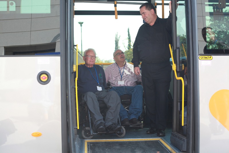 Access Israel held "Modern accessibility in public transportation" conference, in presence of the Minister of Transport , Mr. Israel Katz