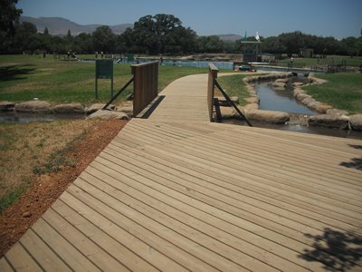 Pathway from Parking to the Park