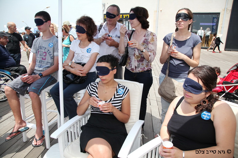 Thousands visit the “Feeling Accessibility” happening held by the organization Friday, 24/5, in the Tel Aviv Port