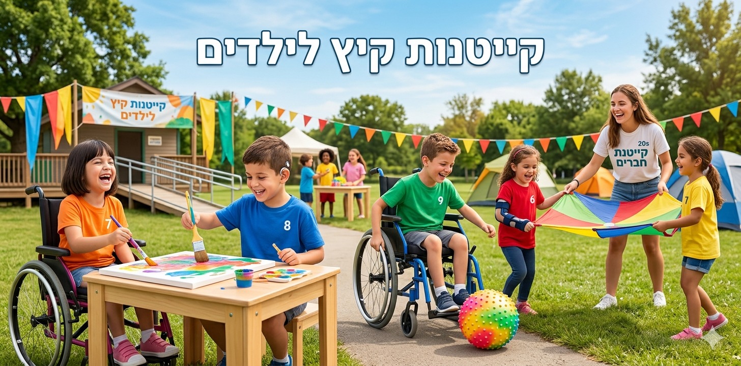 קיץ נגיש: פעילויות חווייתיות לכל הגילים